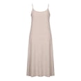 thumbnail image 4 of Wlynlyn Womens Maxi Dresses Spaghetti Strap Loose Fitted Casual Cami Dress Solid Color Slit Beach Summer Sleeveless Sundress, 4 of 6