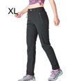 thumbnail image 3 of pitrice Pantalon de Randonnée pour Femmes, Séchage Rapide, Imperméable, Élastique, Anti-Rayures pour la Course, Noir, TG, 3 of 9