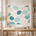 thumbnail image 5 of Abstract Shapes Across a White Background, Serene Minimalist for Art Lovers, Modern Wall Art, Housewarming Gift, Tapestry Wall Hanging for Bedroom and Living Room, 5 of 7