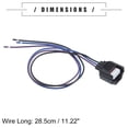thumbnail image 3 of Ofertas únicas Conector del sensor de posición del cigüeñal Enchufe flexible para Nissan Frontier Plástico Negro 1 juego, 3 of 7