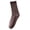 Brown, variant on Womens Socks Solid Color Lightweight Pile Socks Athletic Socks Army Green