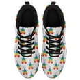 thumbnail image 2 of LGBT Pride Shoes Men Women Fashion Rainbow Sneakers Lightweight Breathable Running Shoes Gift for Gay Lesbian Black Size 4.5, 2 of 5