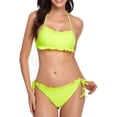 thumbnail image 2 of LYXSSBYX Bikini Swimsuits for Women Ladies Women's Sexy Bathing Suit 2 Piece Solid Color Bikini Bottoms Swimsuits for Women, 2 of 7