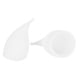 thumbnail image 1 of Copa menstrual reutilizable de silicona para mujer, segura para el período femenino, copa de higiene femenina (blanca LS), 1 of 11