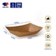 thumbnail image 2 of Bandejas de comida Jolly Chef, papel kraft desechable de 1,36 kg, paquete de 250, 2 of 7