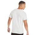 thumbnail image 3 of Hanes Men's 12-Pack Crew T-Shirt, White, Small, 3 of 6