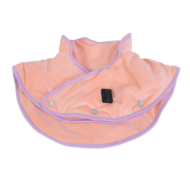Electric Neck Shoulder Heating Pad Soft Comfort Neck Shoulder Heating Pad, Temperature Control Electric Heat Pad for Neck Shoulder, Abdomen, Legs, Timer Function 30/45/60min