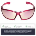 thumbnail image 5 of Polarized Wrap Around Sports Sunglasses for Men Women Driving Fishing Running Cycling Sun Glasses, 5 of 6