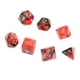 thumbnail image 2 of Juego de 7 piezas PMMA Nuevo material acrílico Ecológico Durable Doble color Juego de mesa de múltiples lados Dados para entretenimiento familiar Ocio (Rojo Negro), 2 of 5
