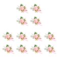 thumbnail image 3 of Qarigey ABS Elegante de flores artificiales - Delicado accesorio de boda Flores artificiales Novia Amplia aplicación Romántico Ramillete rosa Type1 NO1, 3 of 6