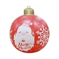 thumbnail image 2 of Nkmbld Oversized Christmas Ornaments 24inch Inflatables Christmas Decorated Ball for Holiday Indoor Outside Yard Lawn Porch Decor, 2 of 8