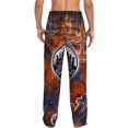 New_York_Mets Men's Pajama Pants for Football Fans,Home pants