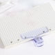 thumbnail image 1 of pstuiky Clip de plástico transparente clip de cola de milano clip de datos material de estudio y oficina clip de cola larga clip para billetes pequeños clip transparente de tamaño pequeño, 1 of 6