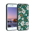 thumbnail image 1 of Compatible with iPhone 8 Phone Case, Pretty-white-flowers-2 Case Silicone Protective for Teen Girl Boy Case for iPhone 8, 1 of 1