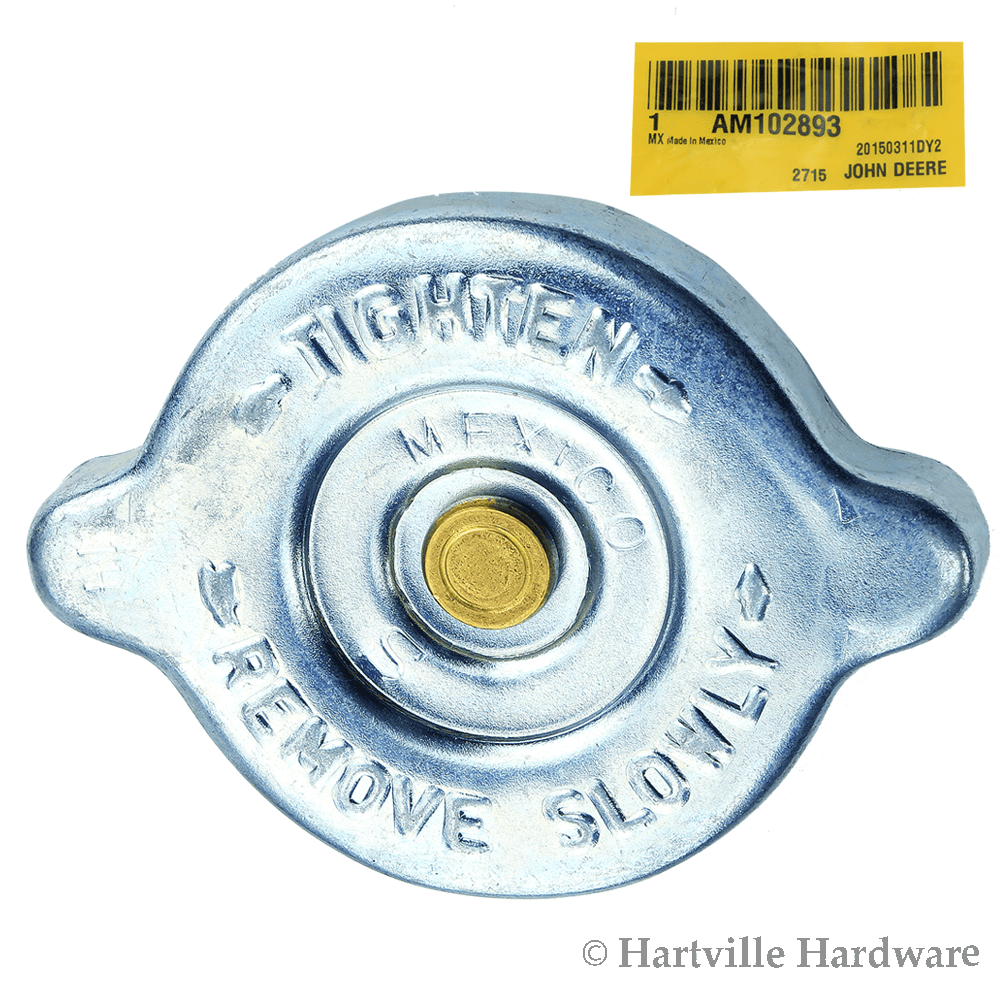 John Deere Original Equipment Radiator Filler Cap AM102893 Walmart