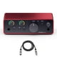 thumbnail image 1 of Interfaz USB Focusrite Scarlett Solo de cuarta generación con software, 1 of 7