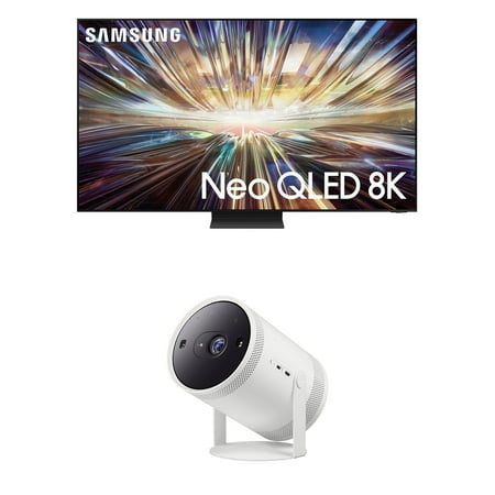Samsung QN75QN850DFXZA 75 Inch Neo QLED 8K AI Upscaling Pro TV with a Free SP-LFF3CLAXXZA 30-100 Inch The Freestyle Gen2 Smart Projector (2024)