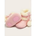 thumbnail image 7 of MarinaVida Winter Snow Baby Boots Warm Pompom Indoor Cotton Soft Rubber Sole Baby Newborn Toddler Shoes, 7 of 7