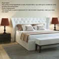 thumbnail image 3 of Haofy Plush Fabric Lamp Shade Replacement for E27 E14 Table Lamp, Soft to Touch, 3 of 8