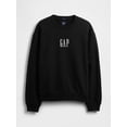 thumbnail image 4 of Sudadera GAP para Hombre con Logo, Cuello Redondo, Forro Polar, Negro Puro, Talla S, 4 of 4