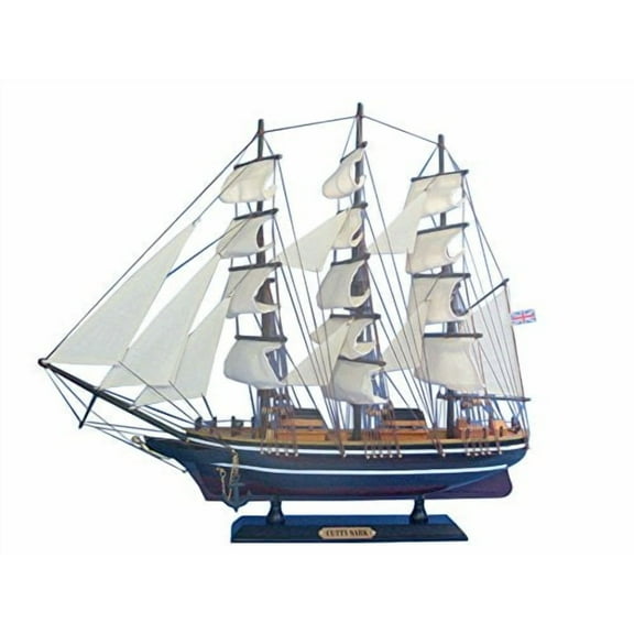 Wooden Cutty Sark Tall Model Clipper Ship 20''
