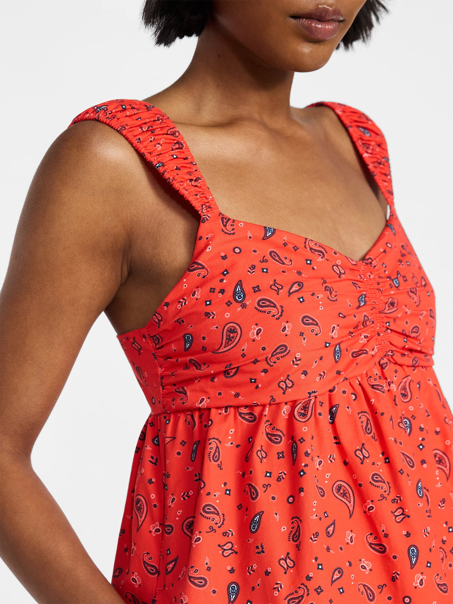 No Boundaries Poplin Dress, Women's XXS-XXL