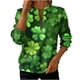 thumbnail image 1 of Camisetas de Otoño para las Mujeres Suelto Ajuste Cuello Redondo Manga Larga Suéter, Sudadera Mujeres de Moda Divertido Impresión Casual Top con Tela de Poliéster Suave, Pieza de Capa de Invierno Aco, 1 of 5