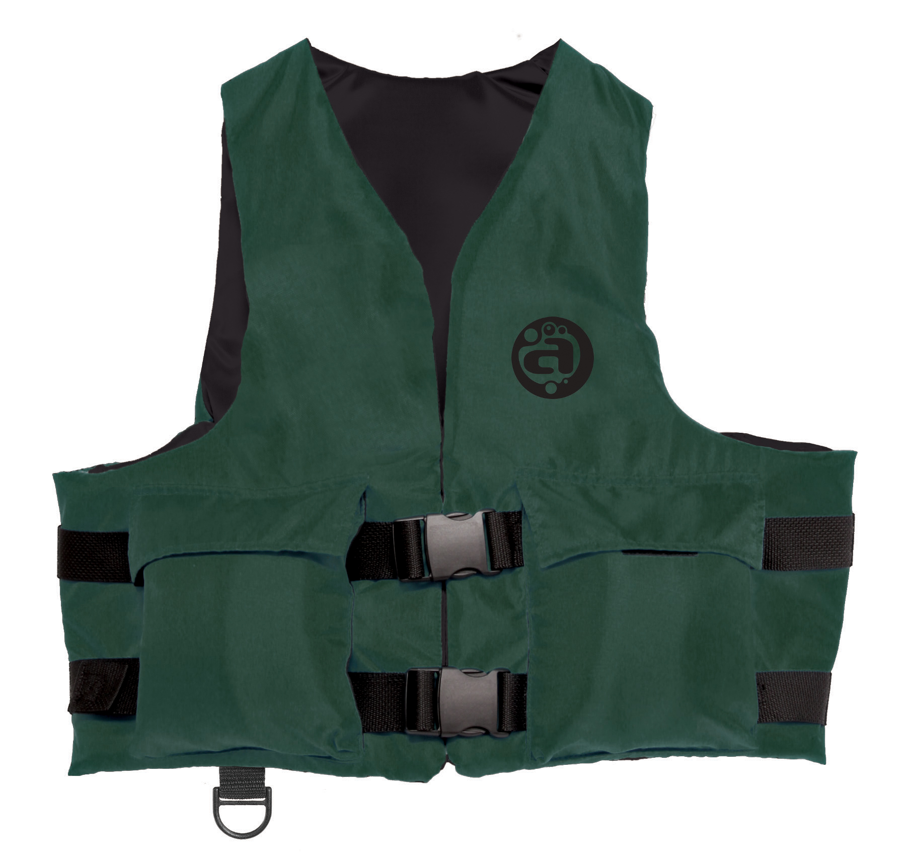 Sport Life Vest with Pockets, Super Large, Hunter Green
