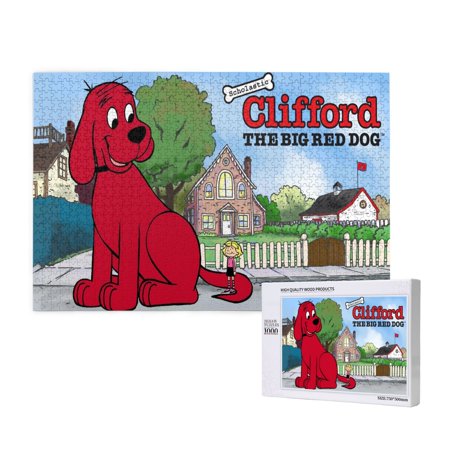 Clifford The Big Red Dog Jigsaw Puzzle 1000 puzzle pieces Gift Toys Art Home Decor