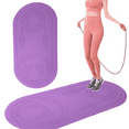 thumbnail image 5 of Rope Skipping Exercise Workout Mat - 6mm/8mm Thickened Mute Noise Reduction Jump Rope Mat, Durable and Non-Slip Mat, Suitable for Yoga and Pilates, 5 of 5