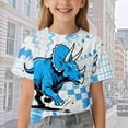 thumbnail image 5 of T Shirts for Boys Girls Cute Dinosaur T Shirts for Boys Graphic T-Shirts Baby Clothes Boy 12-13 Years Clothes for Boys, 5 of 6