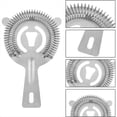 thumbnail image 4 of Herramientas de Barra de Colador de Cóctel: Colador de Barra de 2 Piezas con Resorte de Alta Densidad, Colador de Colador de Bebidas de Acero Inoxidable, 4 of 5