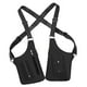 thumbnail image 5 of Bolso tipo cartera con correas ajustables para el hombro y elegante bolso para teléfono móvil Negro, 5 of 10