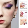 thumbnail image 2 of WORGEOUS 5pcs Pinceles de labios de silicona Sombreador de ojos Aplicador Maquillaje Lápiz labial aplicar pinceles, 2 of 8
