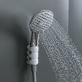 thumbnail image 3 of Soporte para cabezal de ducha con ventosa sin clavos Soporte de baño para montaje en pared (blanco) Likrtyny Para estrenar, 3 of 8
