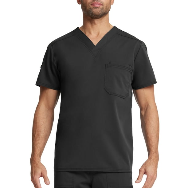 Scrubstar Men's Ultimate Stretch Antimicrobial Fabric Technology VNeck