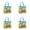 D, variant on Reusable Tote Bags for Girls Bulk Spring Bee Themed Non-Woven Party Gift Bags with Handles Cute Favor Treat Bags for Kids Birthdays Classroom World Bee Day 4Pcs