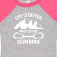 thumbnail image 4 of Inktastic Rock Climbing Mountains Boys or Girls Baby Bodysuit, 4 of 5