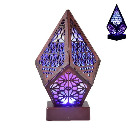 

3D Floor Projection Lamp LED Colorful Night Lights for Bedroom