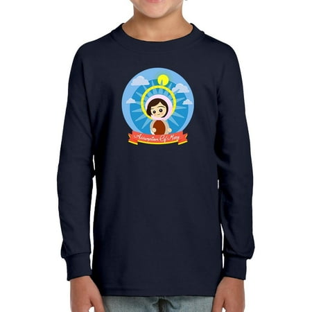 

Happy Assumption Of Mary Cute Long Sleeve Toddler -Image by Shutterstock 5 Toddler