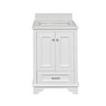 thumbnail image 2 of Nantucket 24" Bathroom Vanity with White Cabinet and Quartz Top, 2 of 7