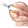 thumbnail image 1 of Tijeras pequeñas Laklulu, punta puntiaguda, corte muy limpio y preciso, adecuadas para bordado, costura, adecuadas para esquinas, corte en espacios estrechos de 8,5 cm, 1 of 5