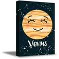 thumbnail image 1 of Awkward Styles Planets Canvas Wall Art Venus Home Decor Prints, 1 of 4