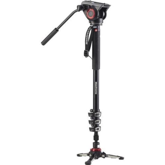 Tripié Cámara 4 Secciones Con Cabeza Mvmxpro500 Manfrotto Manfrotto Liviano