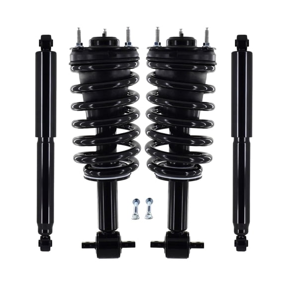 Front-Rear Quick Complete Strut-Coil Spring For 2007-2014 Chevrolet Tahoe RWD