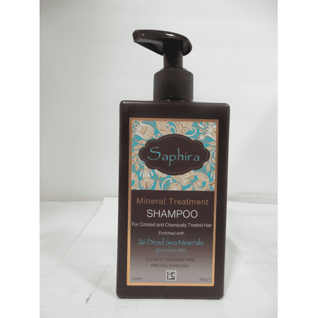 Saphira Mineral Treatment Shampoo 8.5oz/ 250ml