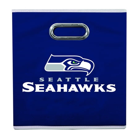 Franklin Sports NFL Seattle Seahawks Collapsible Storage Bin