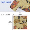 thumbnail image 5 of Satin Napkin Square 20 Inches Soft Smooth Decorative Napkins for Party Wedding Banquet and Dinner African Faces Decorative, 5 of 6