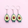 thumbnail image 4 of SHENMO Set de 3 Porte-Clés en Forme d'Avocat, Ajustement Parfait, Vert, 4 of 5