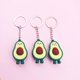 thumbnail image 4 of Juego de 3 llaveros con forma de aguacate, ajuste perfecto, verde Sincero Electrónica, 4 of 5
